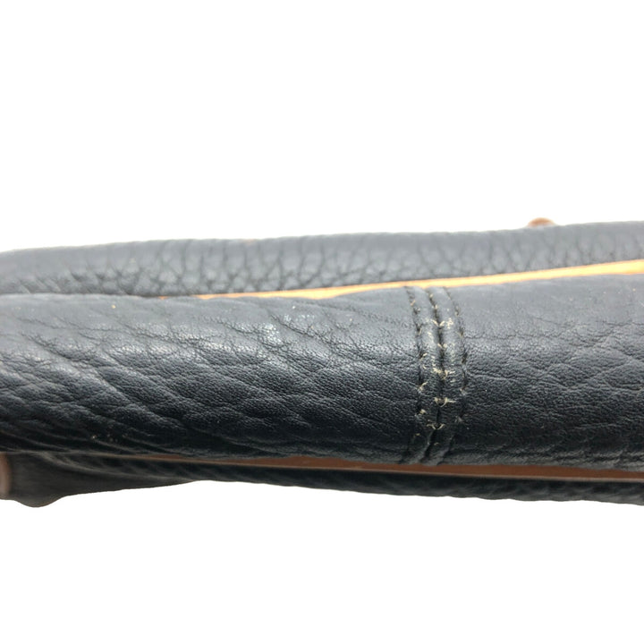 Dooney and Bourke Shoulder Bag Made in USA genuine leather brown type Vintage Second Hand