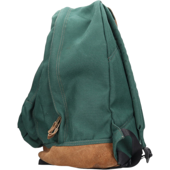 90'S Eddie Bauer Backpack Vintage Nylon Green type dark green Vintage Second Hand
