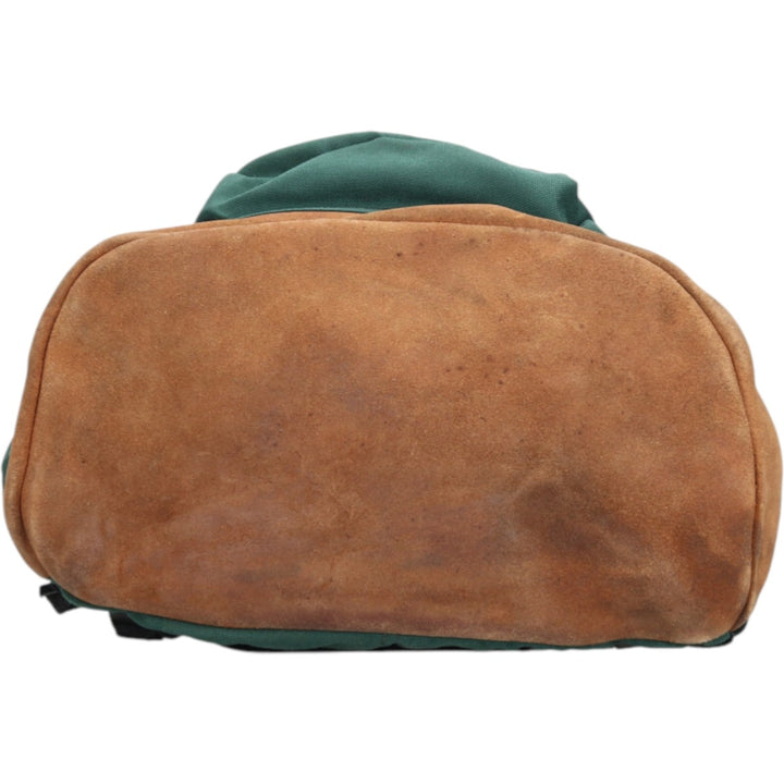 90'S Eddie Bauer Backpack Vintage Nylon Green type dark green Vintage Second Hand
