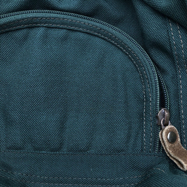 90'S Eddie Bauer Backpack Vintage Nylon Green type dark green Vintage Second Hand