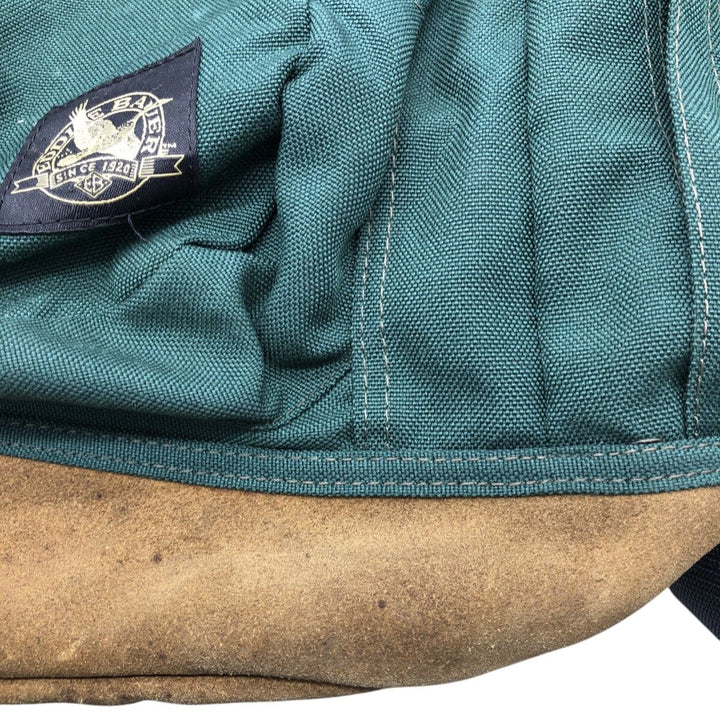 90'S Eddie Bauer Backpack Vintage Nylon Green type dark green Vintage Second Hand