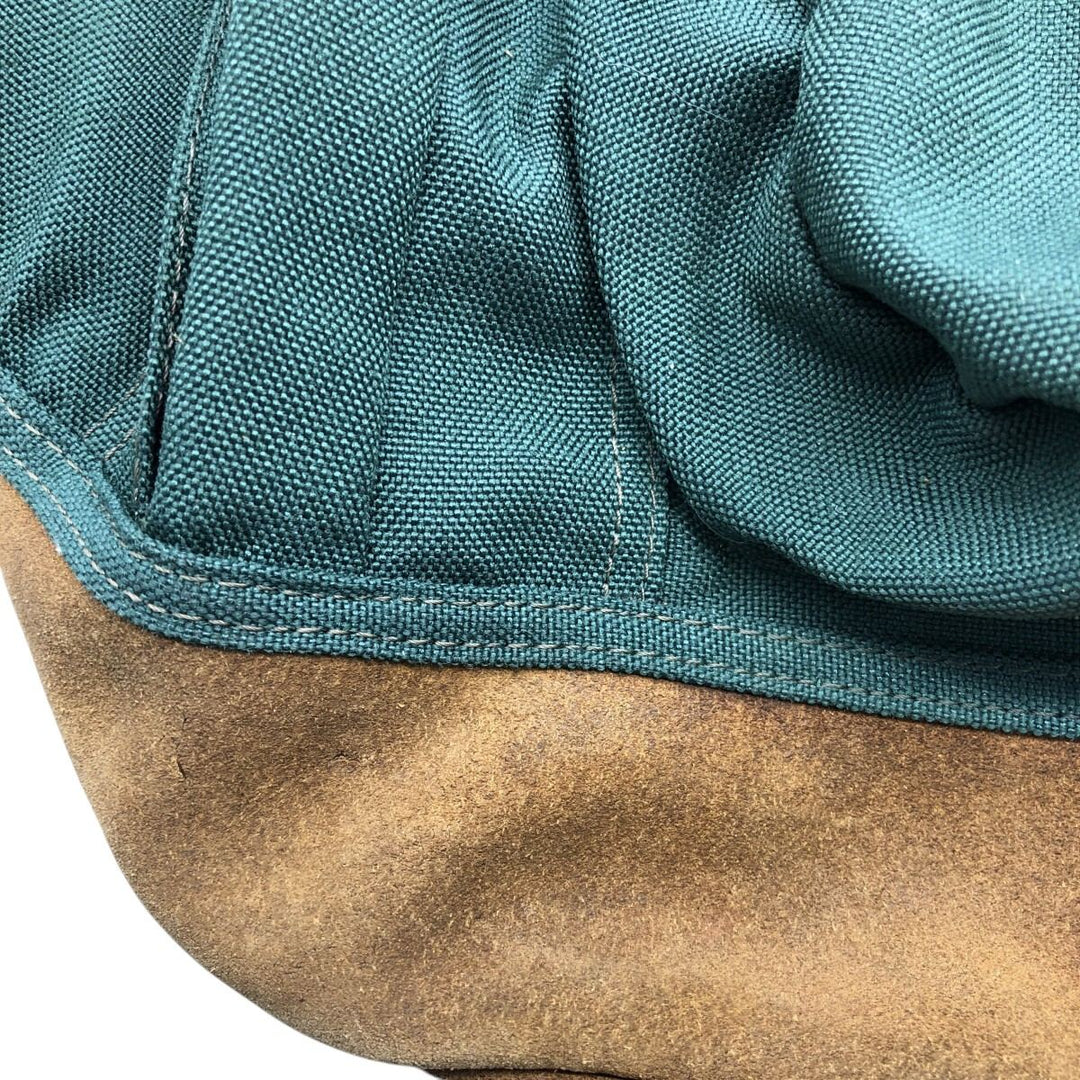 90'S Eddie Bauer Backpack Vintage Nylon Green type dark green Vintage Second Hand