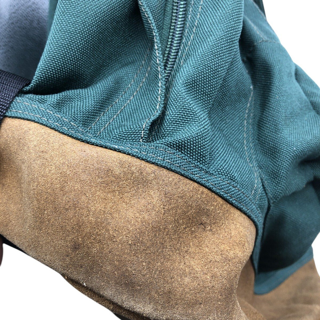 90'S Eddie Bauer Backpack Vintage Nylon Green type dark green Vintage Second Hand