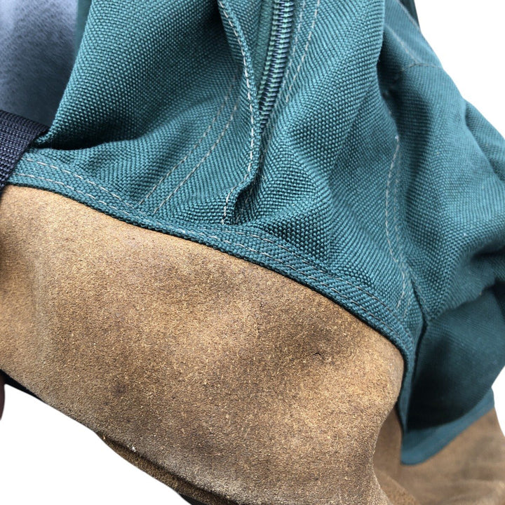 90'S Eddie Bauer Backpack Vintage Nylon Green type dark green Vintage Second Hand