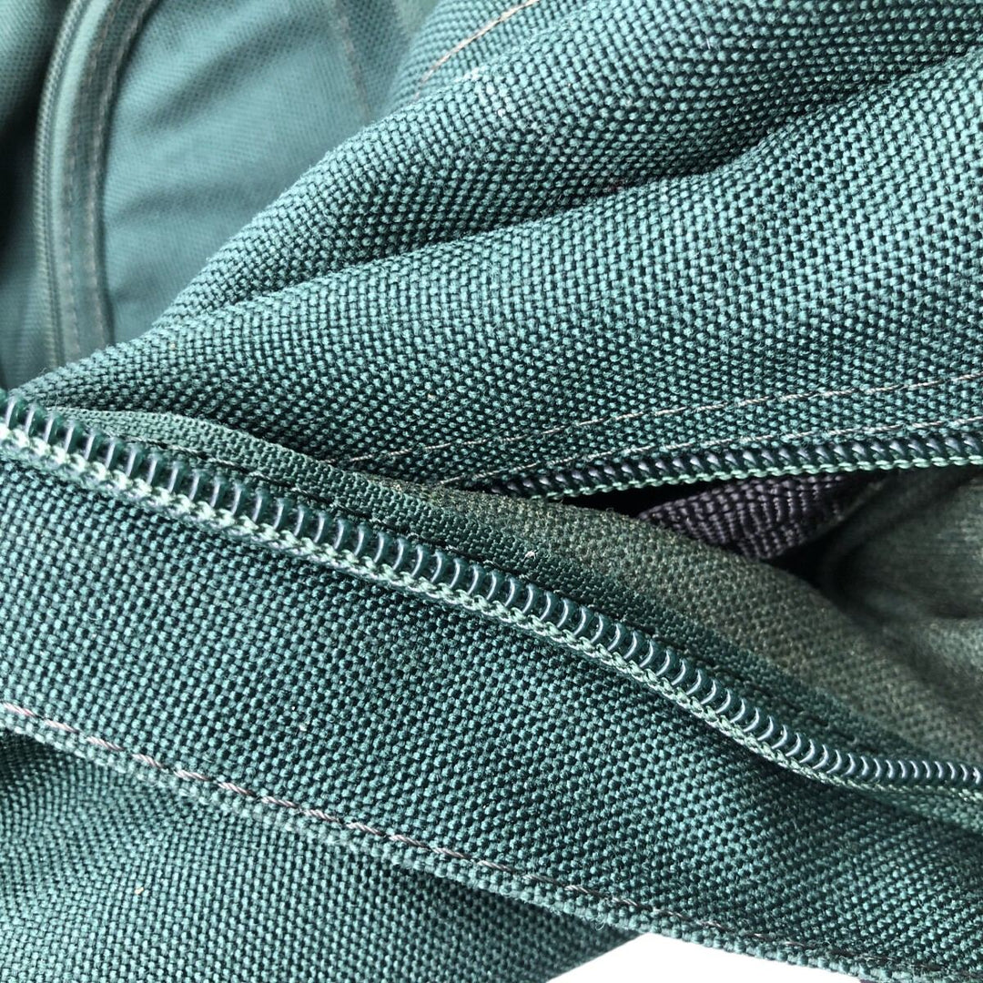 90'S Eddie Bauer Backpack Vintage Nylon Green type dark green Vintage Second Hand