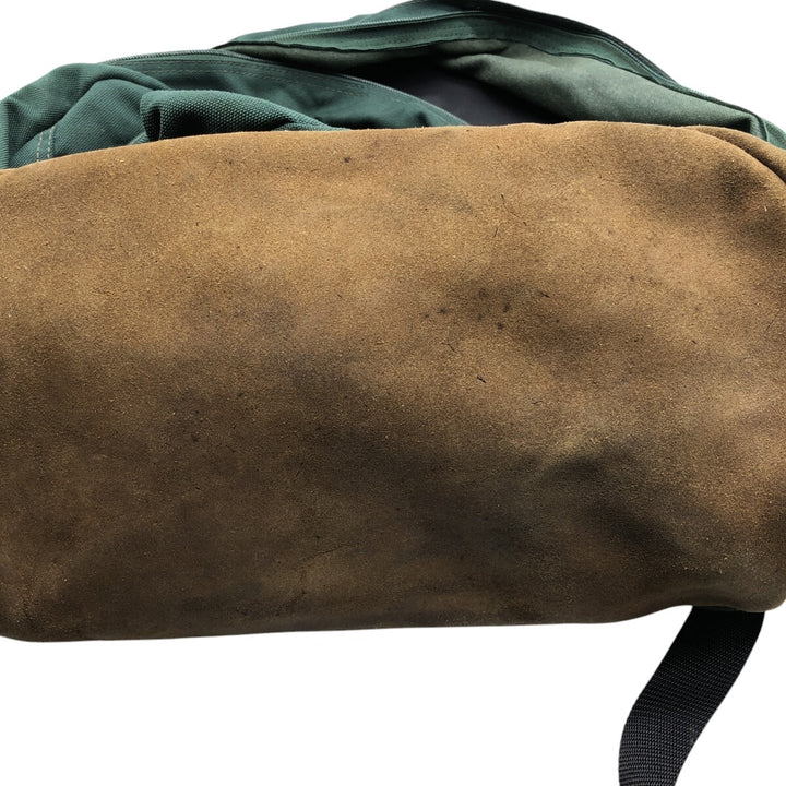 90'S Eddie Bauer Backpack Vintage Nylon Green type dark green Vintage Second Hand