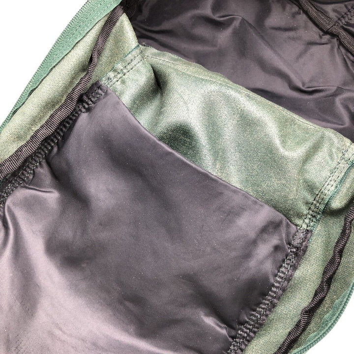 90'S Eddie Bauer Backpack Vintage Nylon Green type dark green Vintage Second Hand
