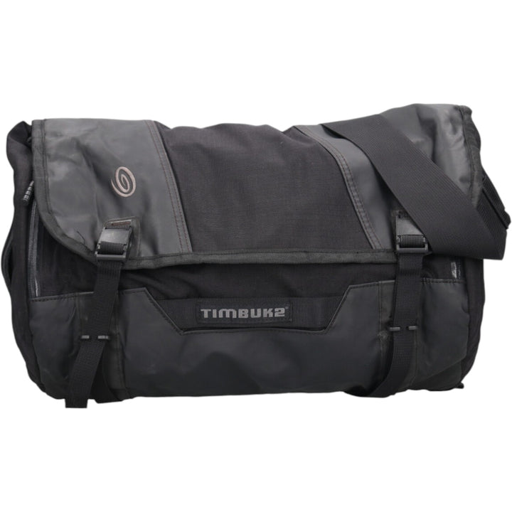 Timbuk2 logo patch messenger bag unclear black type Vintage Second Hand