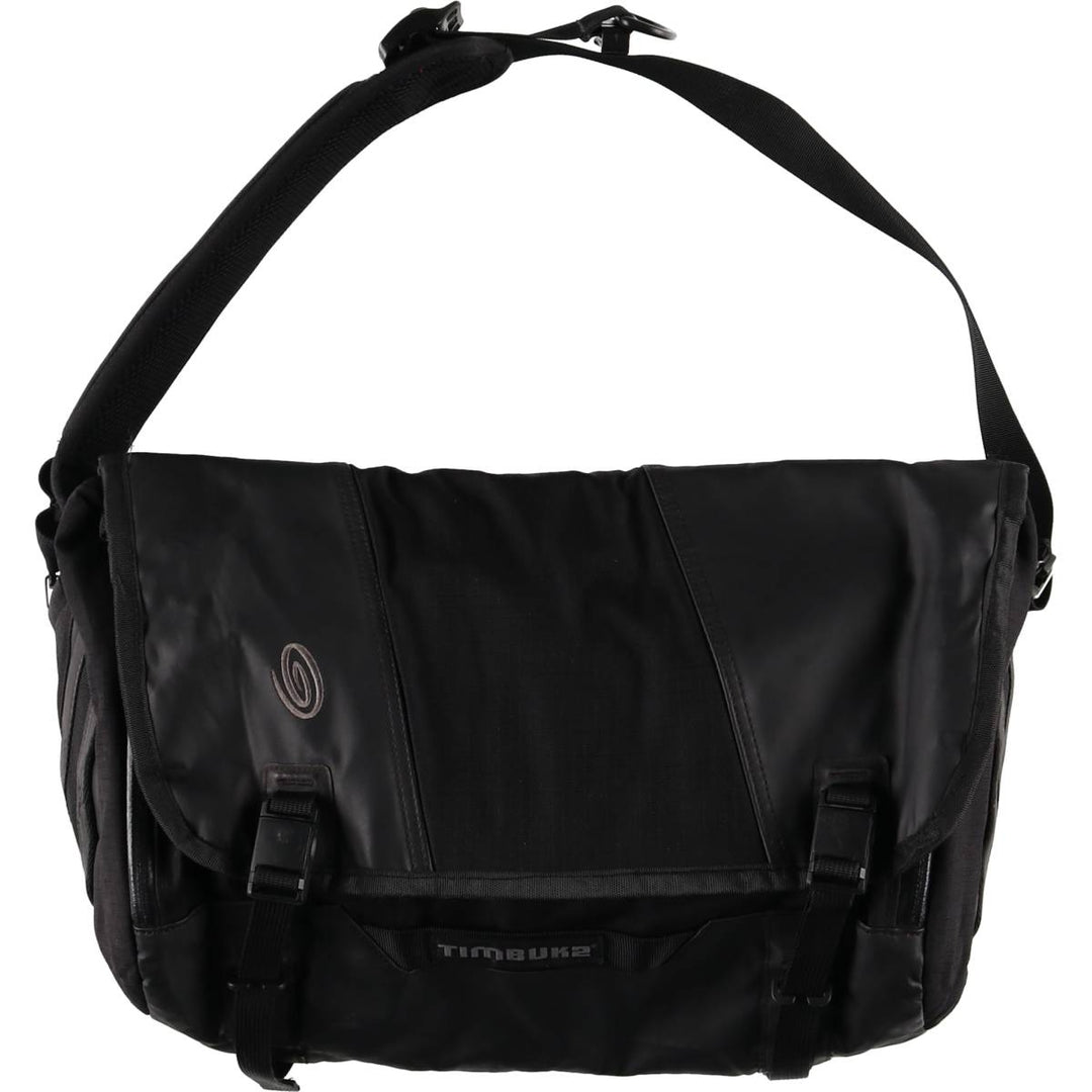 Timbuk2 logo patch messenger bag unclear black type Vintage Second Hand