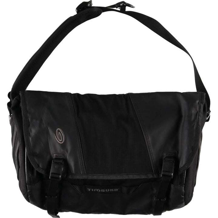 Timbuk2 logo patch messenger bag unclear black type Vintage Second Hand