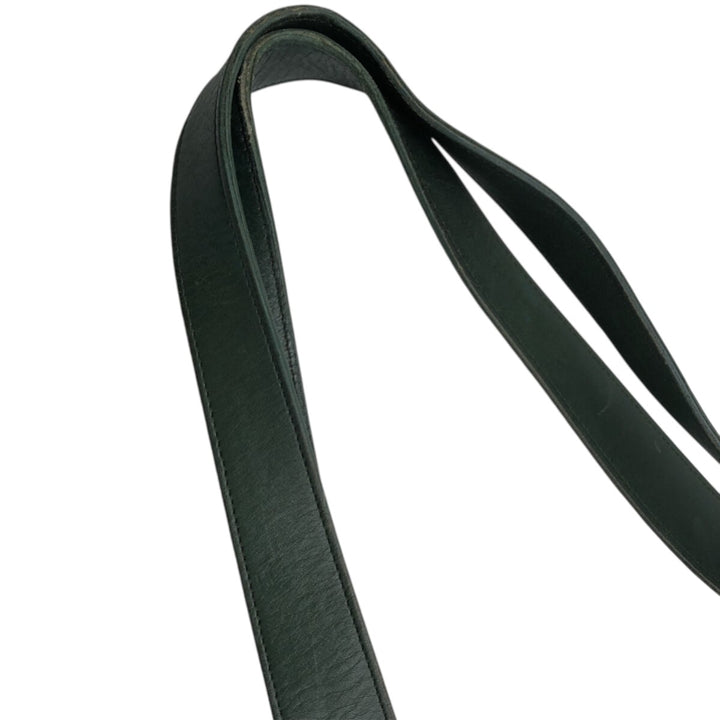 90'S Coach Old Coach Tote Bag Vintage genuine leather green type Vintage Second Hand