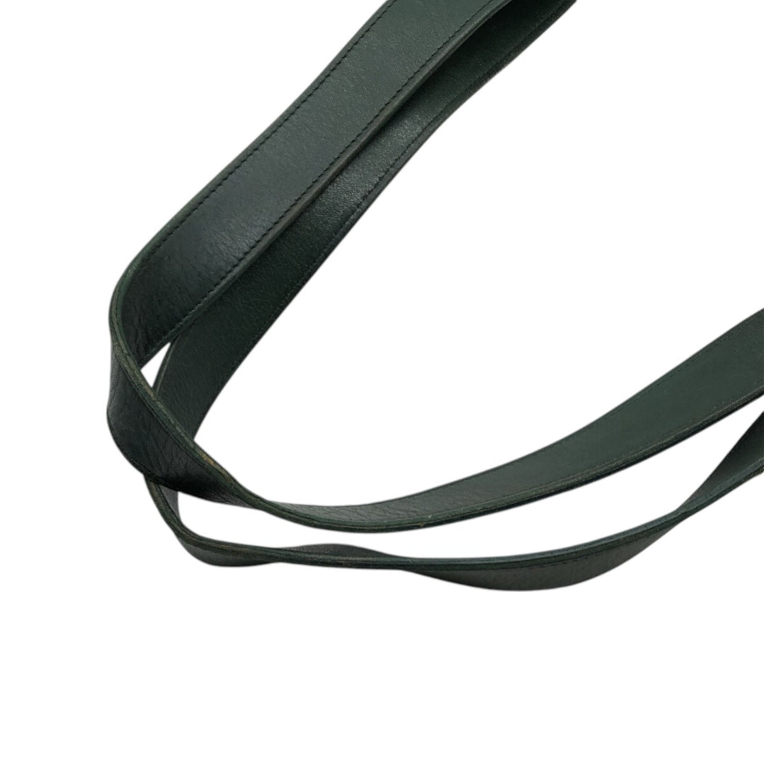 90'S Coach Old Coach Tote Bag Vintage genuine leather green type Vintage Second Hand