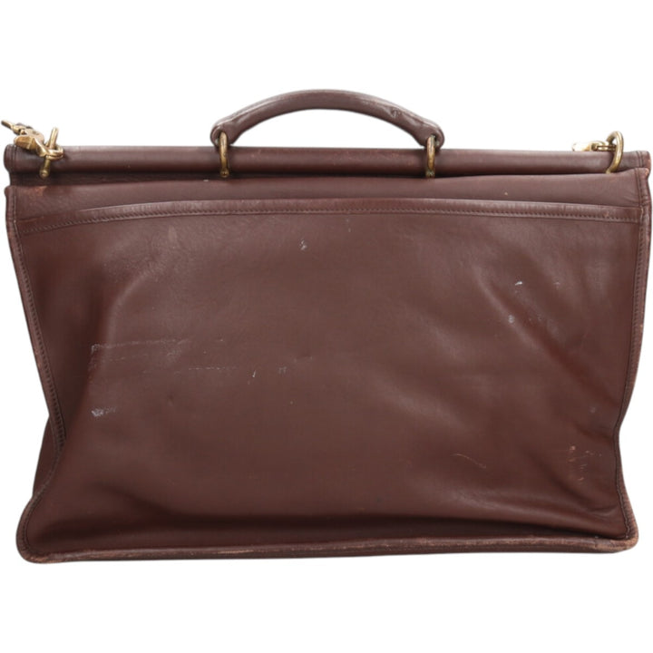 Coach Old Coach Shoulder Bag genuine leather brown type Vintage Second Hand