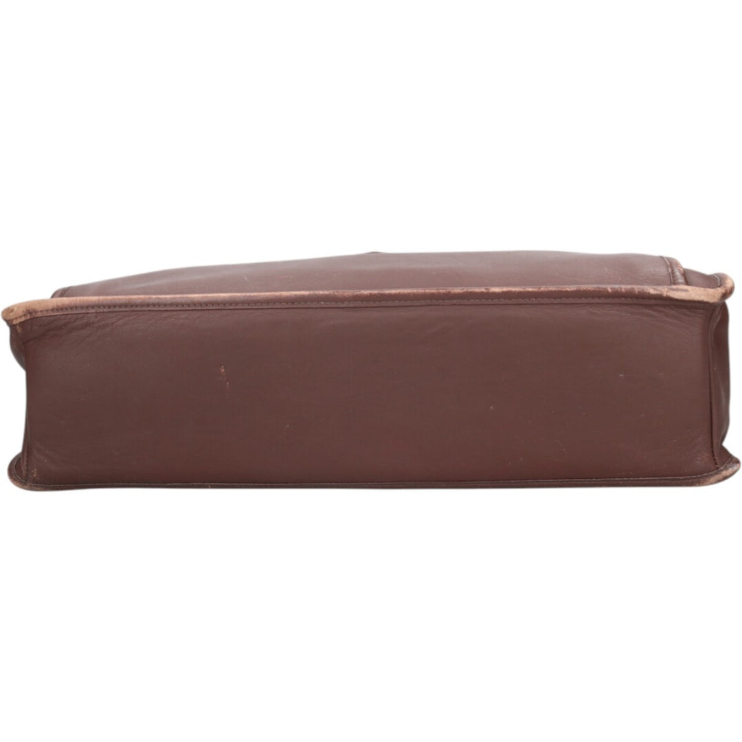 Coach Old Coach Shoulder Bag genuine leather brown type Vintage Second Hand