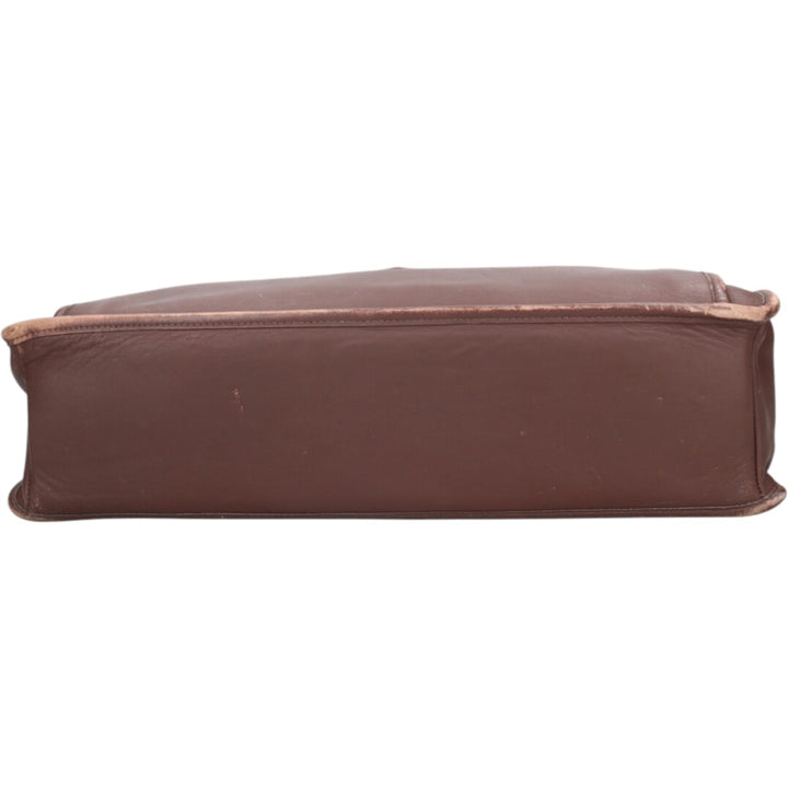 Coach Old Coach Shoulder Bag genuine leather brown type Vintage Second Hand