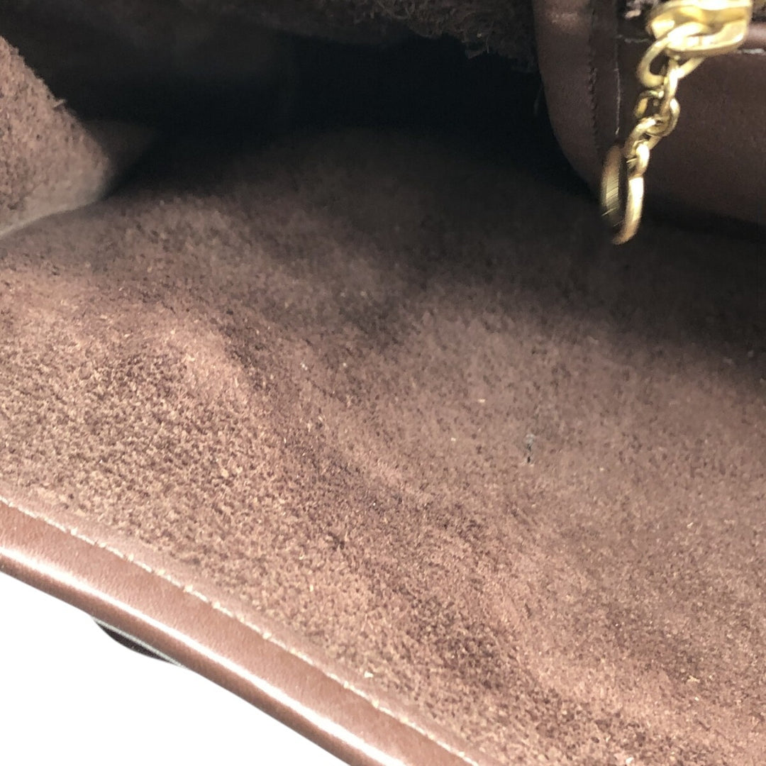 Coach Old Coach Shoulder Bag genuine leather brown type Vintage Second Hand