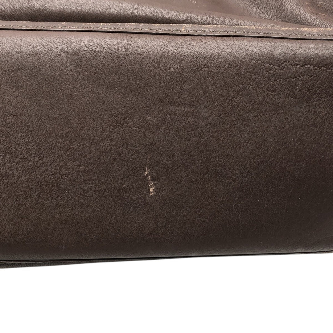 Coach Old Coach Shoulder Bag genuine leather brown type Vintage Second Hand