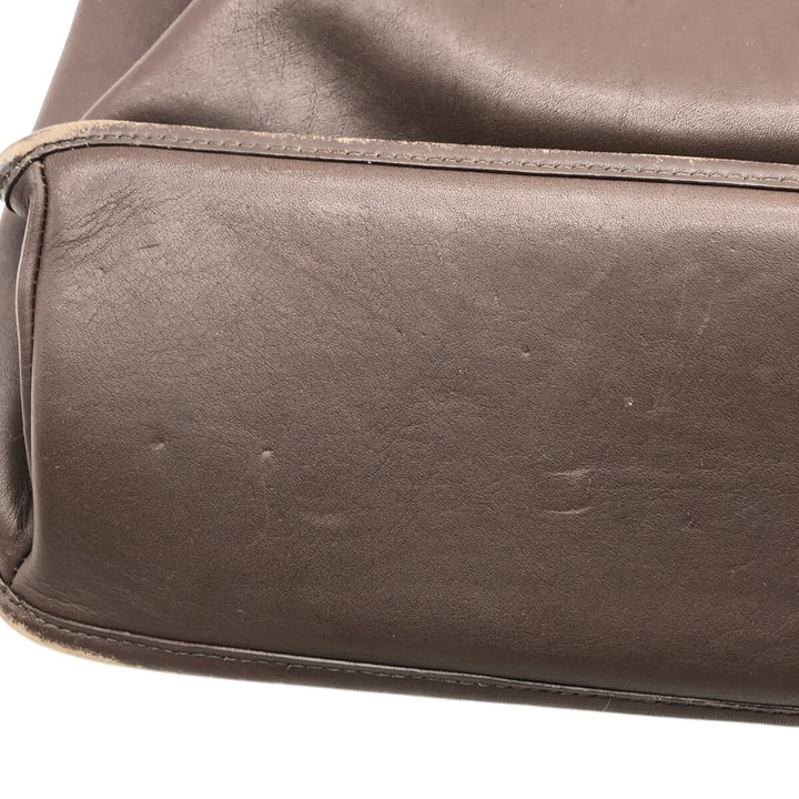 Coach Old Coach Shoulder Bag genuine leather brown type Vintage Second Hand