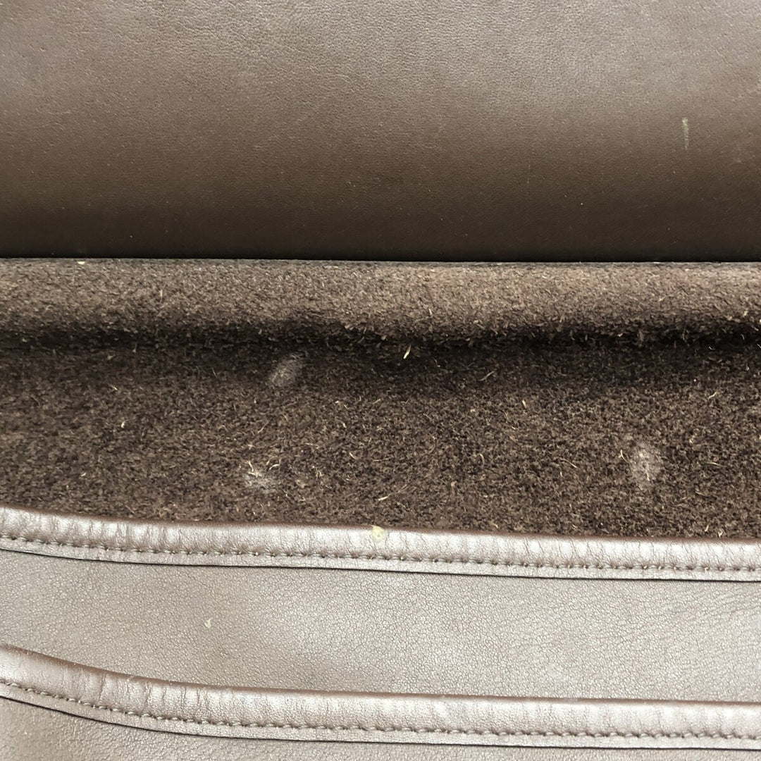 Coach Old Coach Shoulder Bag genuine leather brown type Vintage Second Hand