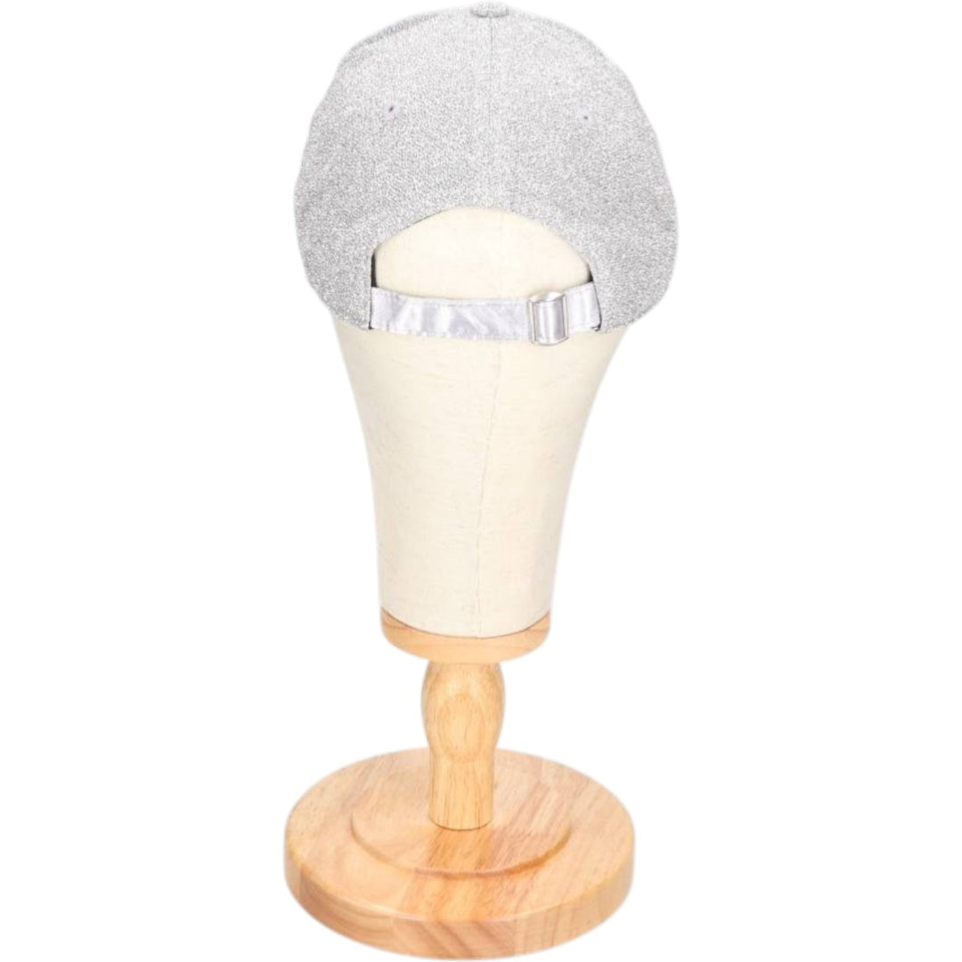 #47 NFL LAS VEGAS RAIDERS Baseball Cap (One Size Fits All) polyester Silver type Vintage Second Hand