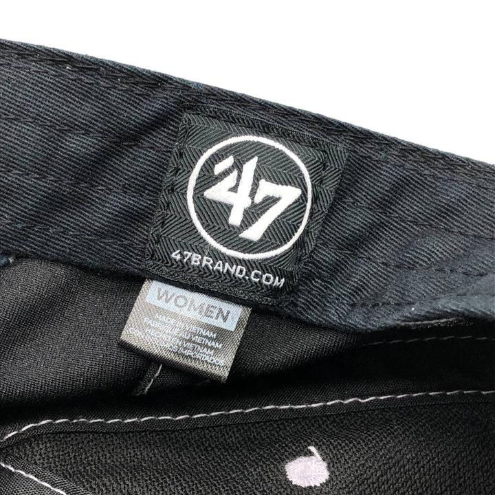 #47 NFL LAS VEGAS RAIDERS Baseball Cap (One Size Fits All) polyester Silver type Vintage Second Hand