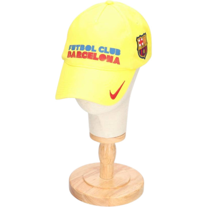 Nike LA LIGA FC BARCELONA baseball cap, one size fits all cotton yellow type Vintage Second Hand