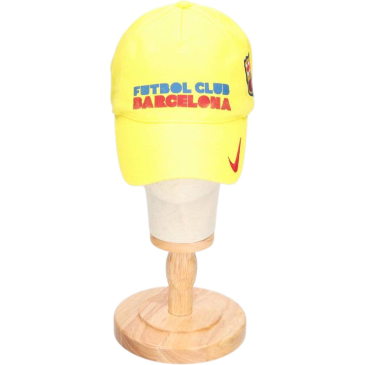 Nike LA LIGA FC BARCELONA baseball cap, one size fits all cotton yellow type Vintage Second Hand