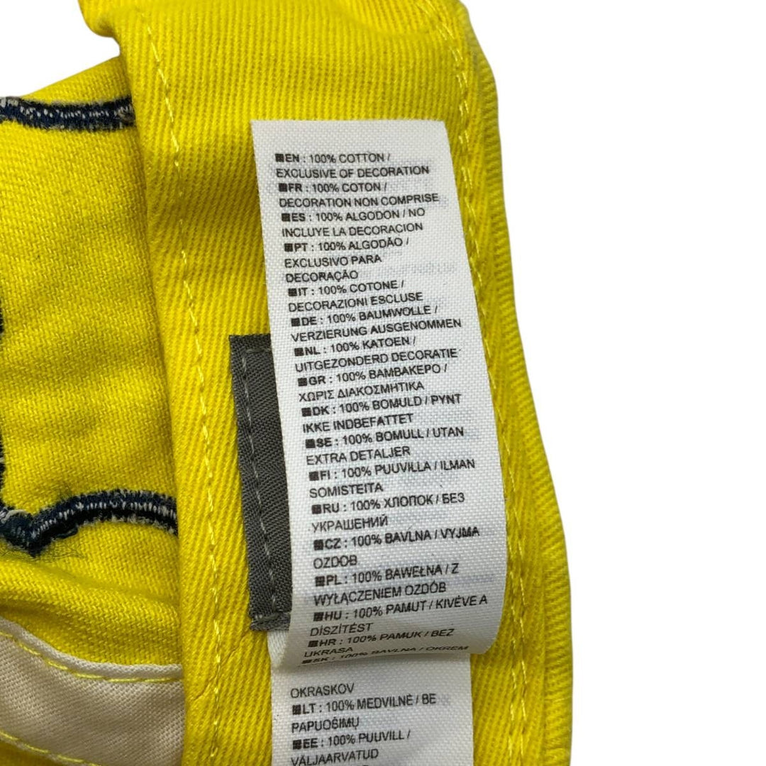 Nike LA LIGA FC BARCELONA baseball cap, one size fits all cotton yellow type Vintage Second Hand