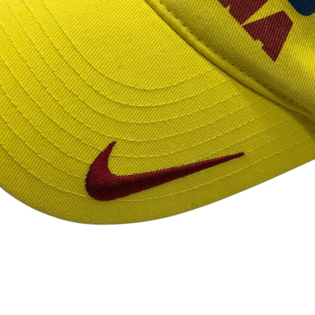 Nike LA LIGA FC BARCELONA baseball cap, one size fits all cotton yellow type Vintage Second Hand