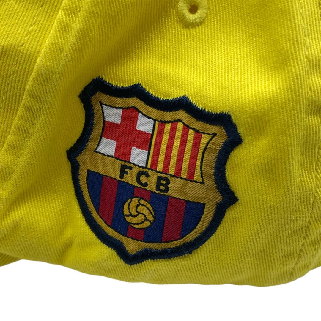 Nike LA LIGA FC BARCELONA baseball cap, one size fits all cotton yellow type Vintage Second Hand