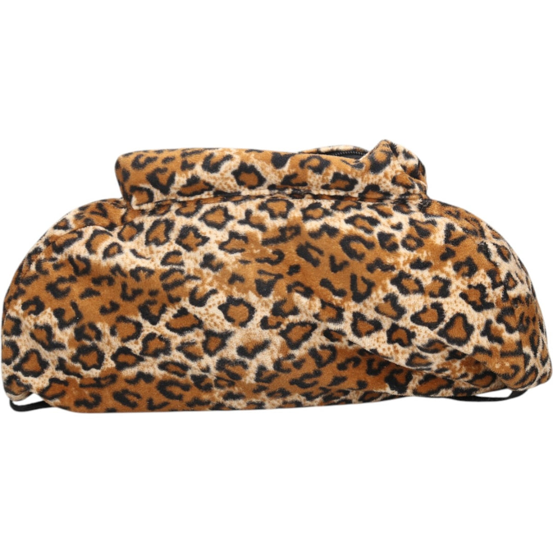 KACI MOUNTAINEERING Leopard Pattern Backpack, Made in USA unclear black type Vintage Second Hand