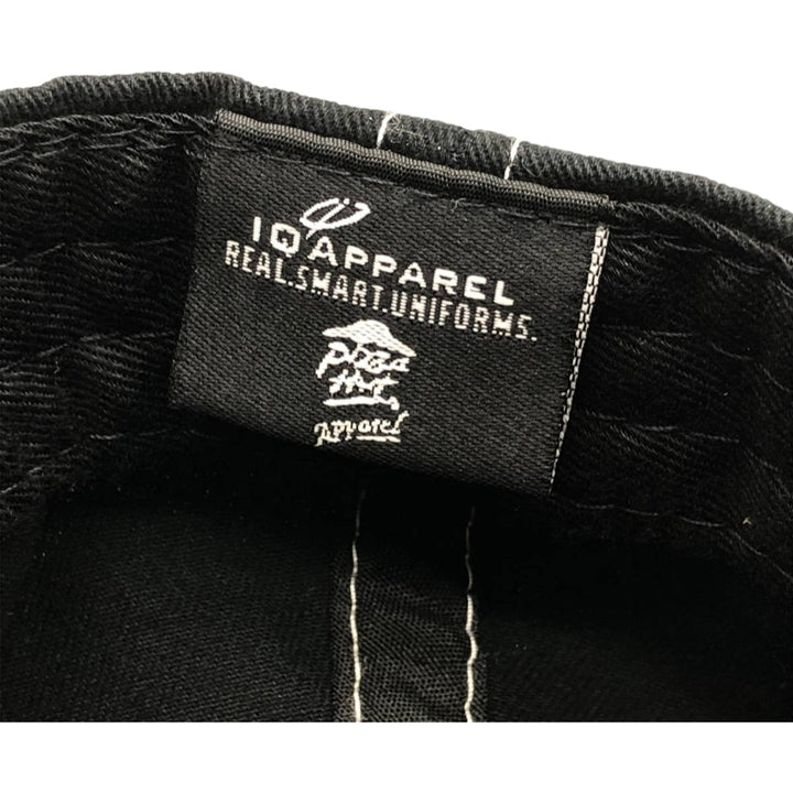 IQ APPAREL Pizza Hut Advertising Baseball Cap, 6-Panel Cap, One Size Fits Most polyester black type Vintage Second Hand