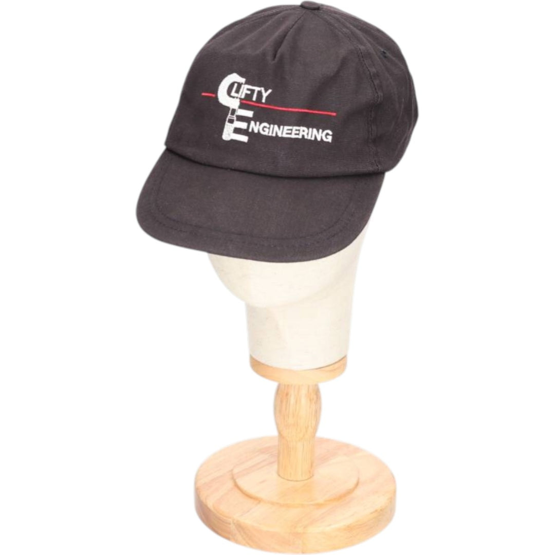 Vintage 90'S Advertising America 6-Panel Cap, One Size Fits Most unclear black type Vintage Second Hand