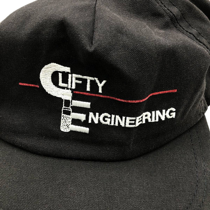 Vintage 90'S Advertising America 6-Panel Cap, One Size Fits Most unclear black type Vintage Second Hand