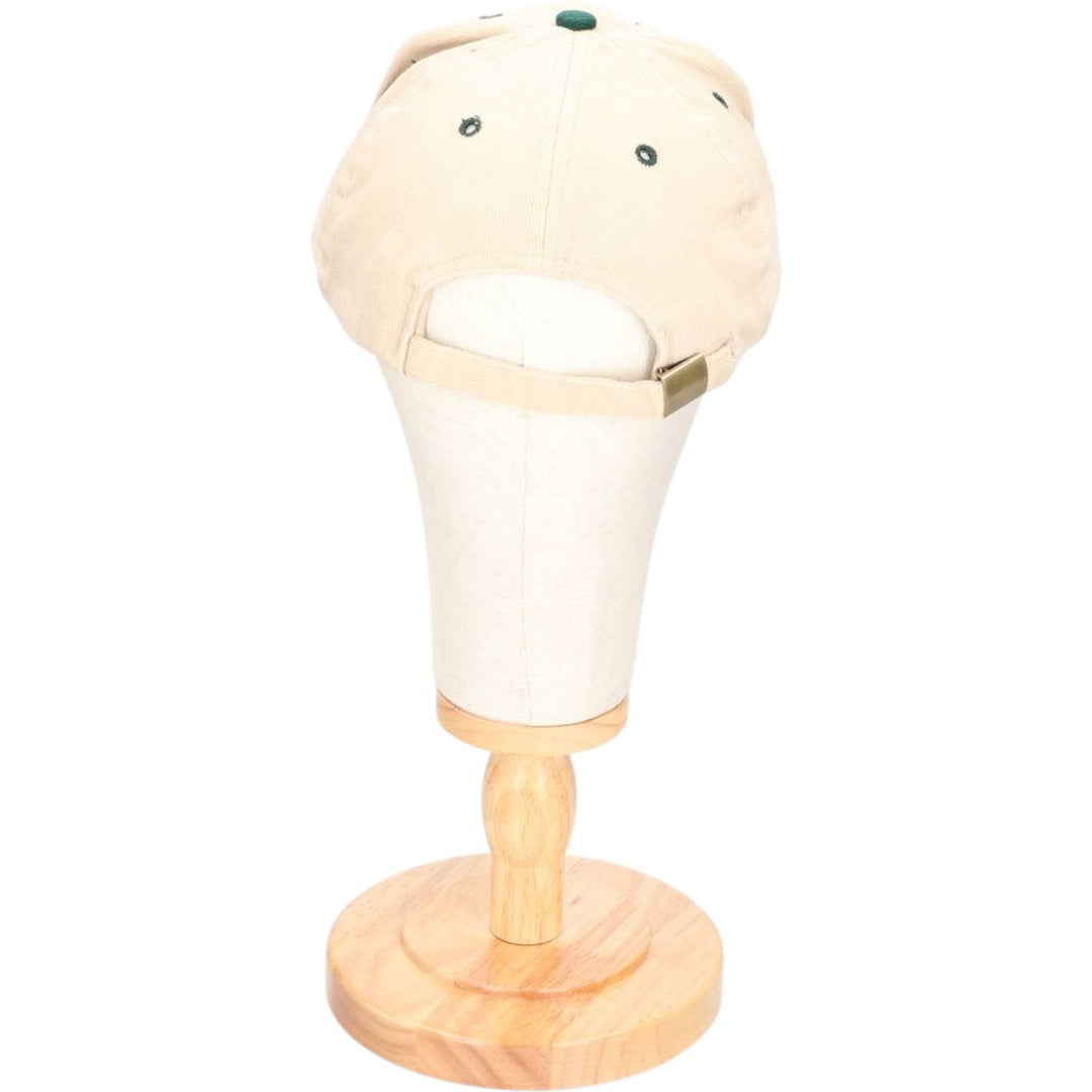 Otto Cap Two-Tone Advertising 6-Panel Cap, One Size Fits Most cotton Beige type Vintage Second Hand