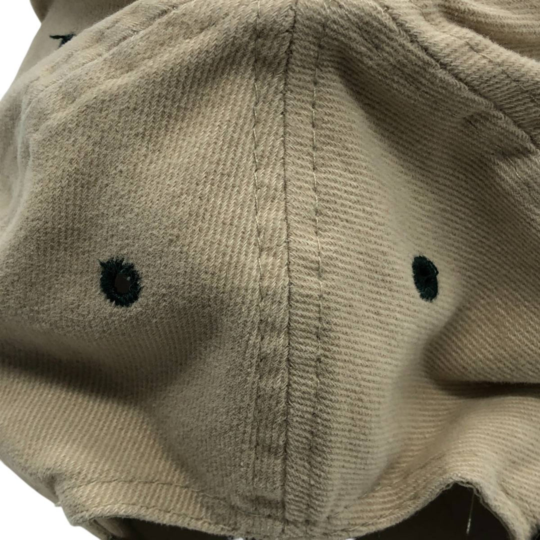 Otto Cap Two-Tone Advertising 6-Panel Cap, One Size Fits Most cotton Beige type Vintage Second Hand