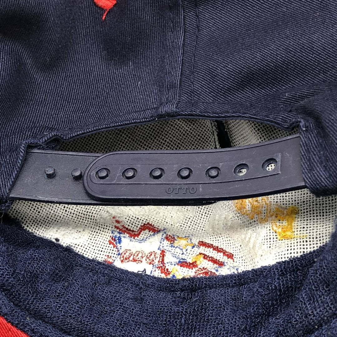 Vintage 90'S OTTO 150th Walworth County Fair Two-Tone Baseball Cap, One Size Fits All polyester navy blue type Vintage Second Hand