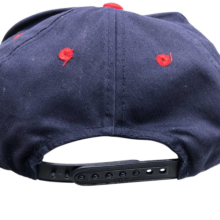 Vintage 90'S OTTO 150th Walworth County Fair Two-Tone Baseball Cap, One Size Fits All polyester navy blue type Vintage Second Hand