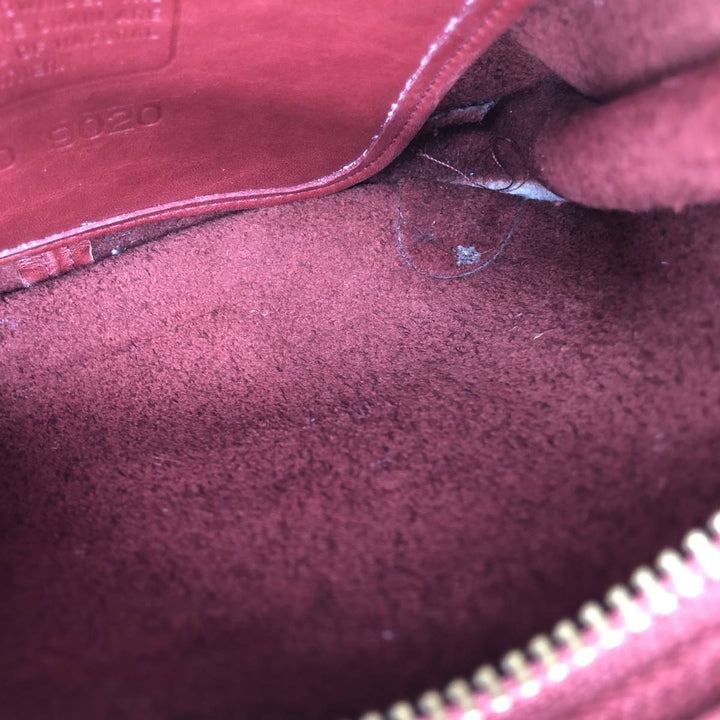 90'S Coach Old Coach Ergo Shoulder Bag, Made in USA, Vintage genuine leather red type Vintage Second Hand