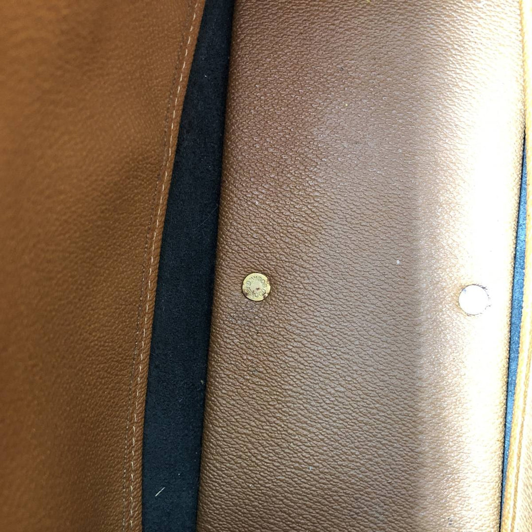 Dooney and Bourke Boston bag made in the USA genuine leather brown type Vintage Second Hand