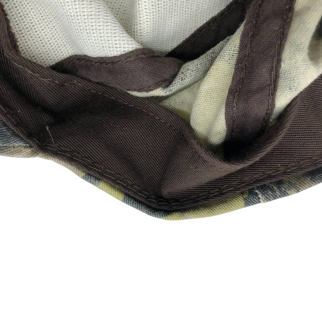 90'S ISSI Camouflage Pattern Realtree Camo Baseball Cap, 6-Panel, Made in USA, One Size Fits All, Vintage unclear Khaki type Vintage Second Hand