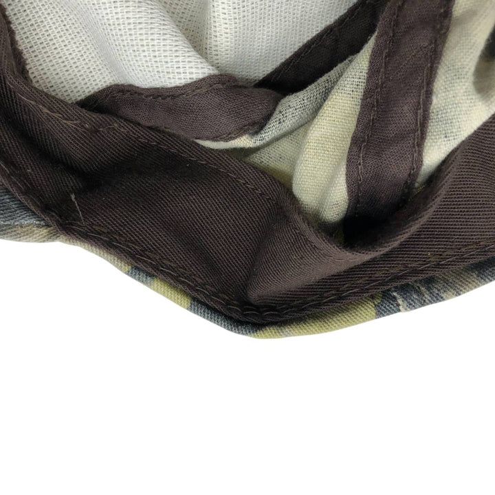 90'S ISSI Camouflage Pattern Realtree Camo Baseball Cap, 6-Panel, Made in USA, One Size Fits All, Vintage unclear Khaki type Vintage Second Hand