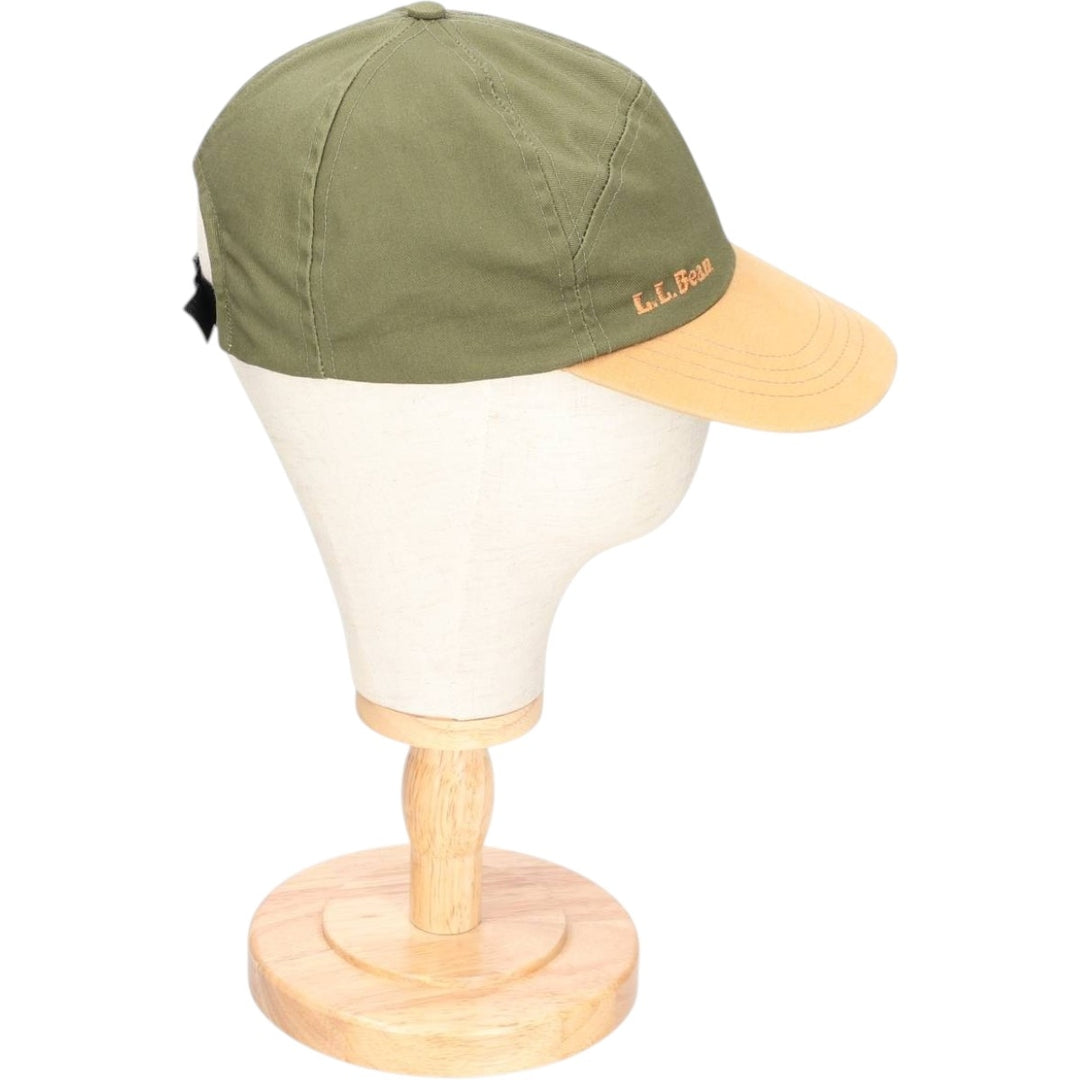 Vintage 1980'S LLBean Two-Tone Jet Cap, Made in USA, One Size Fits Most unclear Khaki type Vintage Second Hand