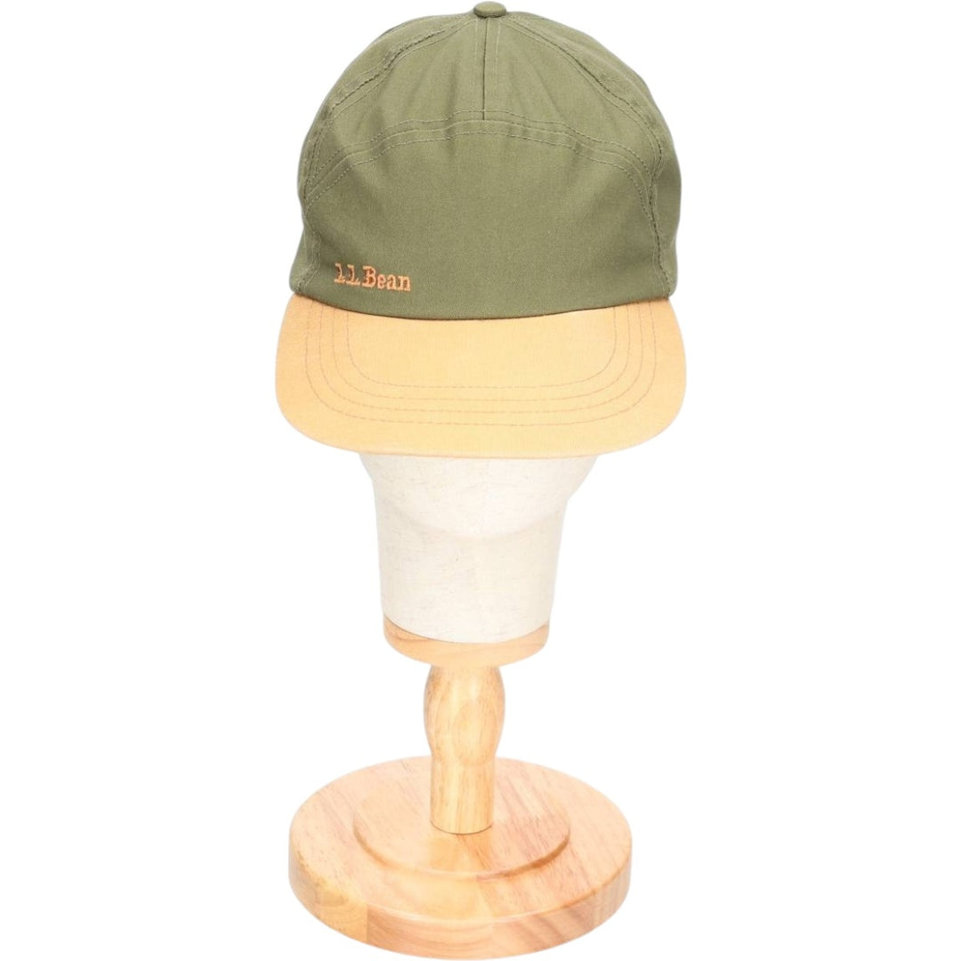 Vintage 1980'S LLBean Two-Tone Jet Cap, Made in USA, One Size Fits Most unclear Khaki type Vintage Second Hand