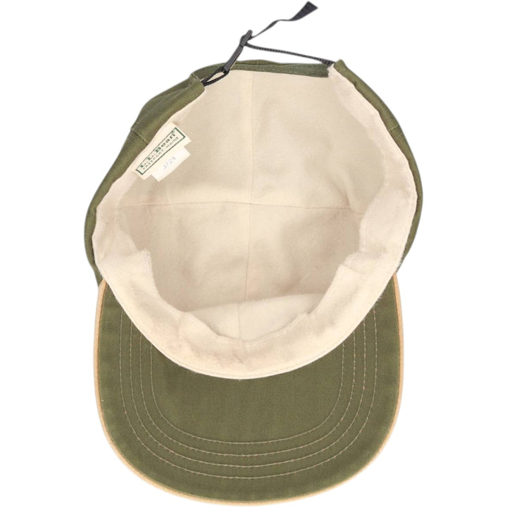 Vintage 1980'S LLBean Two-Tone Jet Cap, Made in USA, One Size Fits Most unclear Khaki type Vintage Second Hand
