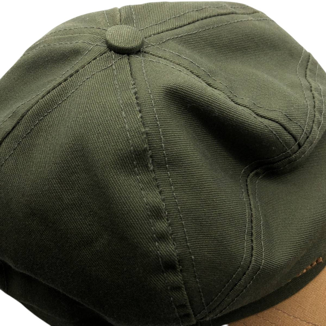 Vintage 1980'S LLBean Two-Tone Jet Cap, Made in USA, One Size Fits Most unclear Khaki type Vintage Second Hand