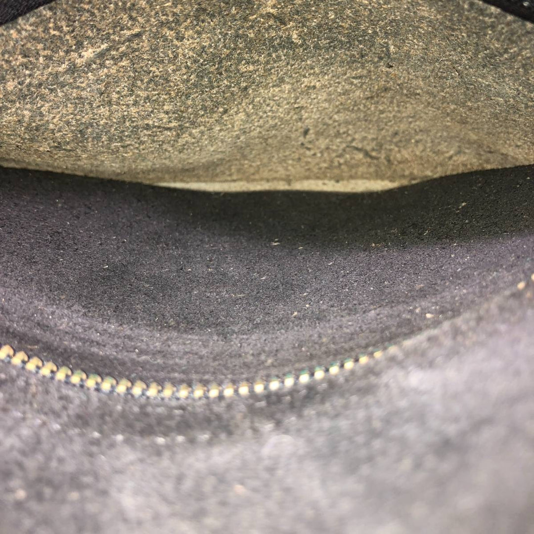 Vintage 1980'S Coach Old Coach Turnlock Shoulder Bag, Made in USA genuine leather black type Vintage Second Hand