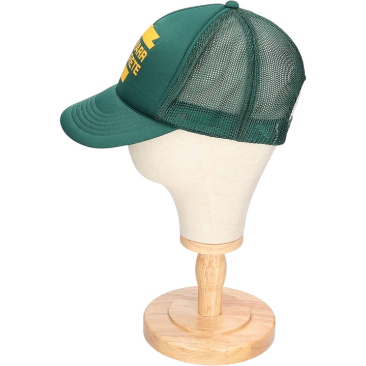 Vintage 80'S Schwarr Trucker Cap, Mesh Cap, One Size Fits All unclear green type Vintage Second Hand