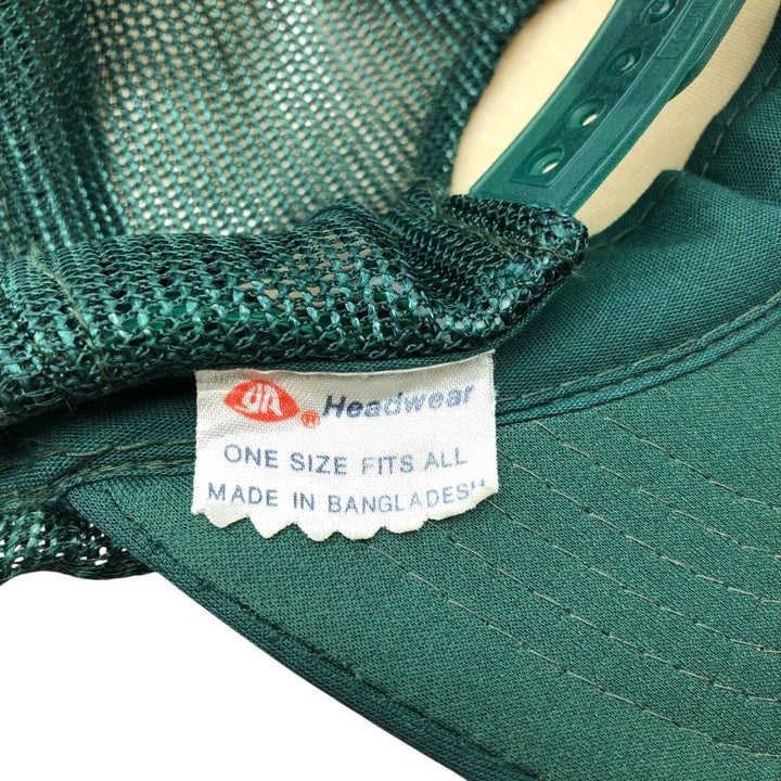 Vintage 80'S Schwarr Trucker Cap, Mesh Cap, One Size Fits All unclear green type Vintage Second Hand