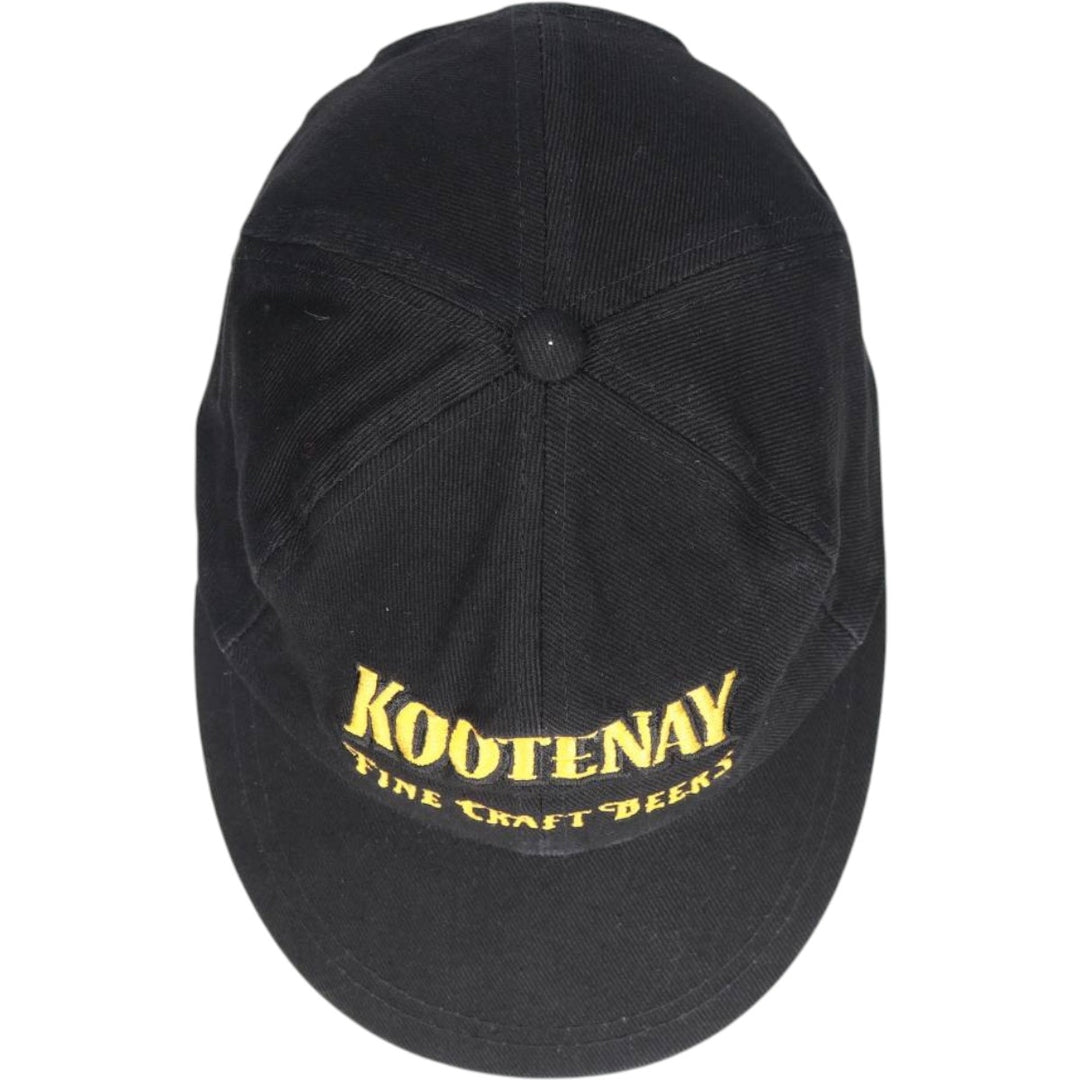 KP KOOTENAY FINE CRAFT BEERS Baseball Cap (One Size Fits All) cotton black type Vintage Second Hand